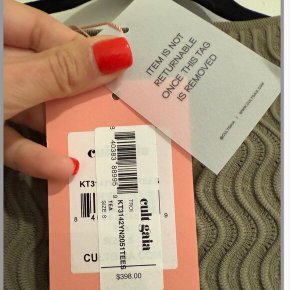 Cult Gaia Troi Knit Top Small NWT - Picture 7 of 7